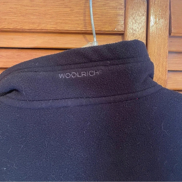 Woolrich Knit Fleece Combination Thick Jacket Multi Pocket Outdoors Warm Size M - Picture 7 of 8